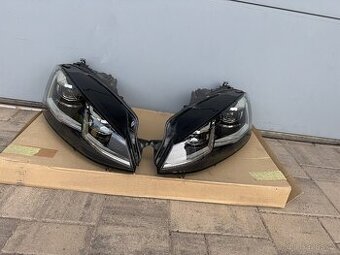 levý a pravý full led světlomet VW GOLF VII lift