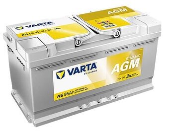 Autobaterie VARTA Silver Dynamic AGM 95Ah, 12V A5 (G14) nová