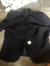Sako elegantní tmavě modrá