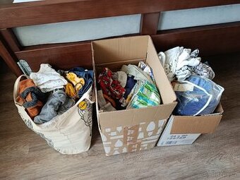 Balík oblečení pro miminko chlapečka 3-9 měsíců