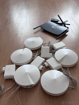 TP-Link Deco M9 Plus (5 ks) + router TP-Link zdarma