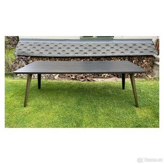 Dřevěný jídelní stůl – City 230 cm - kovové nohy