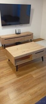 Obývací a jídelní souprava nordic dub aristan