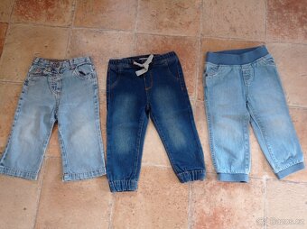 Dětské chlapecké rifle džíny vel. 86