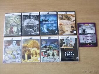 kompletni FILMOVY KLUB KARLA ZEMANA 1-8 + BLAZNOVA KRONIKA