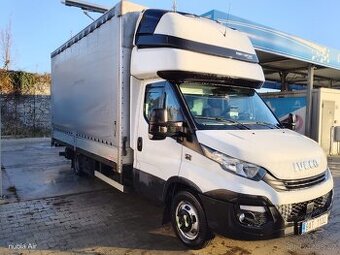 IVECO Daily 50C18HA8Z valník s plachtou a hydraulickým čelem