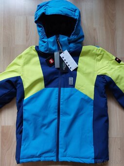 Nová zimní lyžařská bunda Lego wear, 158 a 164, voděodolná