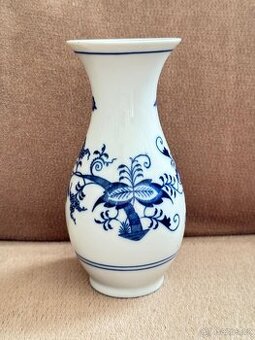 Váza - originální cibulákový porcelán Dubí