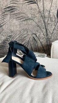 Kožené semišové sandály COS, vel. 40-41