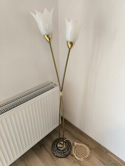 Retro podlahová lampa Kamenický Šenov - 60. léta
