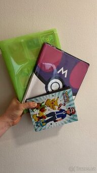 3x album na Pokémony i s kartami