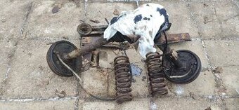 Zadní naprava široká škoda 125l