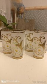 Krásné skleničky na víno ,vodu,limonadu