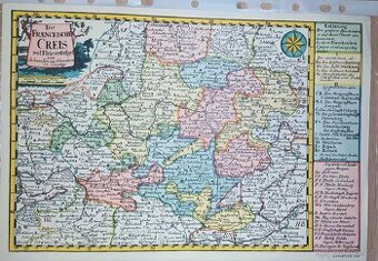 Historická mapa – Der Fränkische Creis (Annawerk 1959)