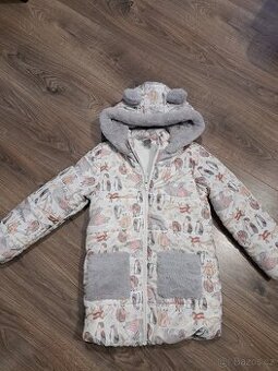 Prodloužená bunda, vel. 128-134