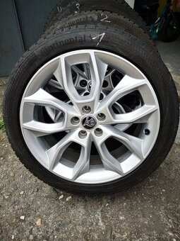 Alu kola 18” originál Škoda Kamiq, Scala + zimni pneu