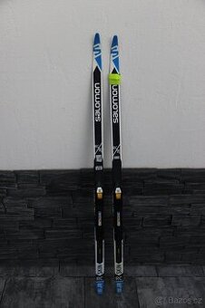 Prodám dětské běžky Salomon délka 135 cm