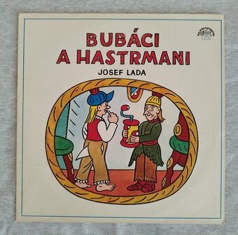 Gramofonové desky- pohádky pro děti.