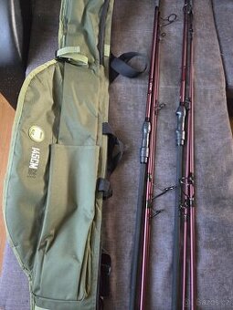 2x kaprové pruty Delphin a obal Delphin