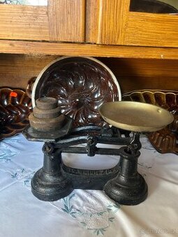 Anglické litinové váhy