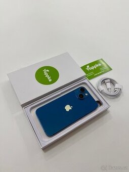 Apple iPhone 13 Mini 128GB Blue - 100% BATERIE - ZÁRUKA