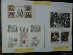 Poštovní známky aršíky ČSSR 11-19