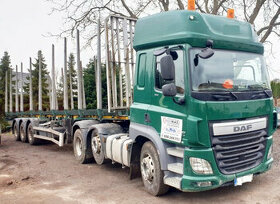 6x2 DAF510 tahač 60/48t (+LZE les 42t klaničák 3os návěs