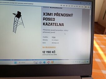 prodám přenosný posed