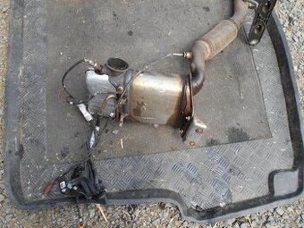 škoda kompletni vyfuk lamda sondy katalisatory dpf