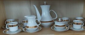 Porcelánová, kávová souprava