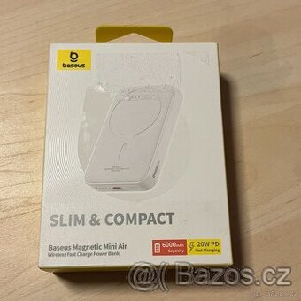 Powerbanka Baseus Magnetic Mini 6000mAh 20W MagSafe (nová)
