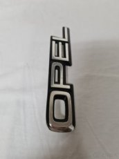 Opel znak nápis Rekord / Commodore - 1
