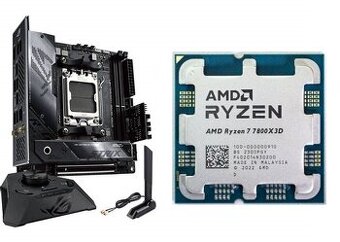 AMD Ryzen 7 7800X3D + ASUS ROG STRIX X670E-I GAMING WIFI