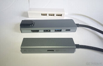 USB-C huby a dockiny