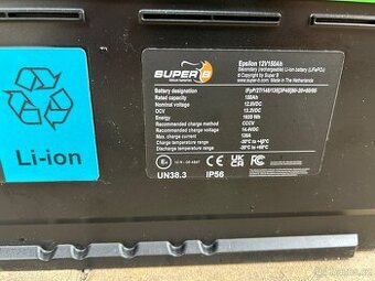 Lithium Bat.Epsilon 150Ah používaná 2 měsíce - 1