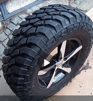 Volkswagen Touareg,Amarok,LR 5x120NOVÁ kola 800km 265/70 R17