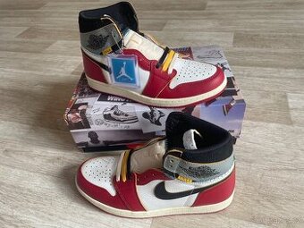 Nike Air Jordan 1 x Union Varsity Red and Shadow Grey
