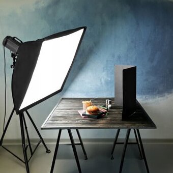 Studiova lampa softbox stativ + žárovka (