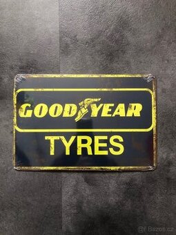 Plechová cedule GOODYEAR - 1