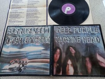 DEEP PURPLE “Machine Head ” /Purple 1972/ rozkl ob./+ texova - 1