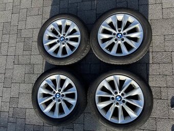BMW X3 originál ALU kola + zimní pneu 245/50 R18