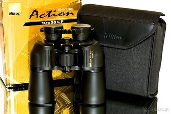 Dalekohled Nikon Action 10x50 vodotěsný TOP STAV