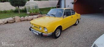 ŠKODA 110R R.V.1974 NOVÁ STK PO RENOVACI PLATÍ DO SMAZÁNÍ