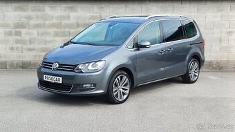 VW Sharan 2.0TDI 130kW 4Motion WEBASTO-TZ-7.míst-1.maj-ČR-