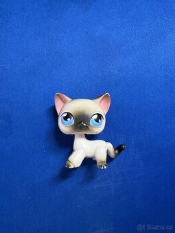 Littlest Pet Shop #5 Gray Siamese kočka