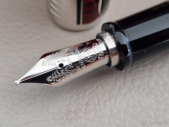 Montblanc Kunstpatron 4810 Sir Henry Tate plnicí pero 18kará