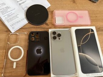 Iphone 16 pro max 256gb natural titanium