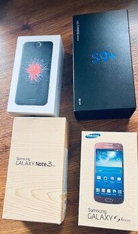 Originál krabičky od mobilních telefonů