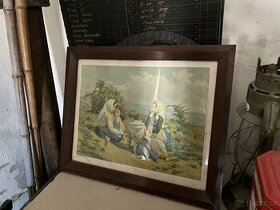 Různé staré obrazy