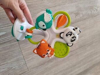 Clementoni Baby interaktivní volant - kolotoč se zvířátky